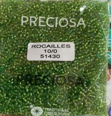 Preciosa Round Seed Beads 51430 10/0  3.5 Oz