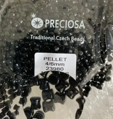 Preciosa Pellet Beads 23980 4/6mm 200 Pcs