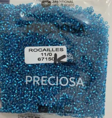 Preciosa Round Seed Beads 67150 11/0 3.5 Oz Square