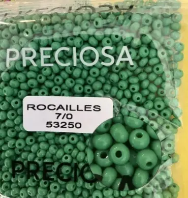 Preciosa Round Seed Beads 53250 7/0  3.5 Oz