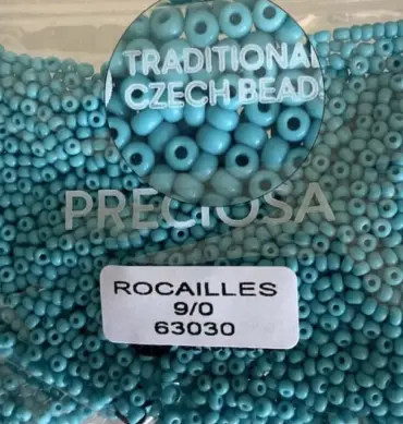 Preciosa Round Seed Beads 63030 9/0  3.5 Oz