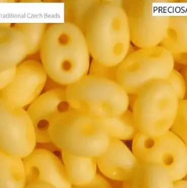 Preciosa Twin Beads 3.5 Oz 03181 2.5/5mm