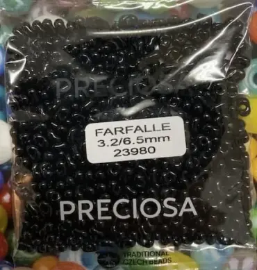 Preciosa Farfalle Beads 3.5 Oz 23980 3.2/6.5mm
