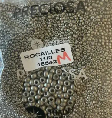 Preciosa Round Seed Beads 18542 11/0 3.5 Oz Matte