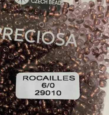 Preciosa Round Seed Beads 29010 6/0 3.5 Oz