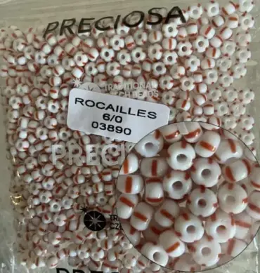 Preciosa Round Seed Beads 03890 6/0  3.5 Oz