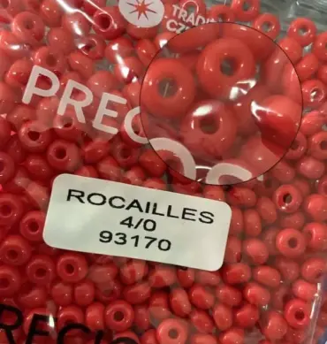 Preciosa Round Seed Beads 93170 4/0 3.5 Oz