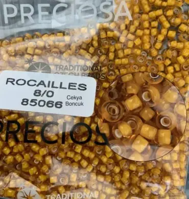 Preciosa Round Seed Beads 85066 8/0 3.5 Oz