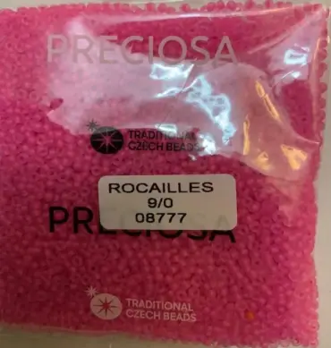 Preciosa Round Seed Beads 08777 9/0 3.5 Oz Matte