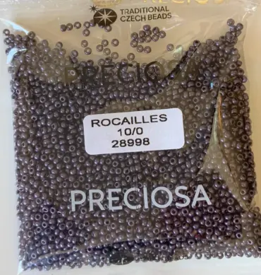 Preciosa Round Seed Beads 28998 10/0 3.5 Oz