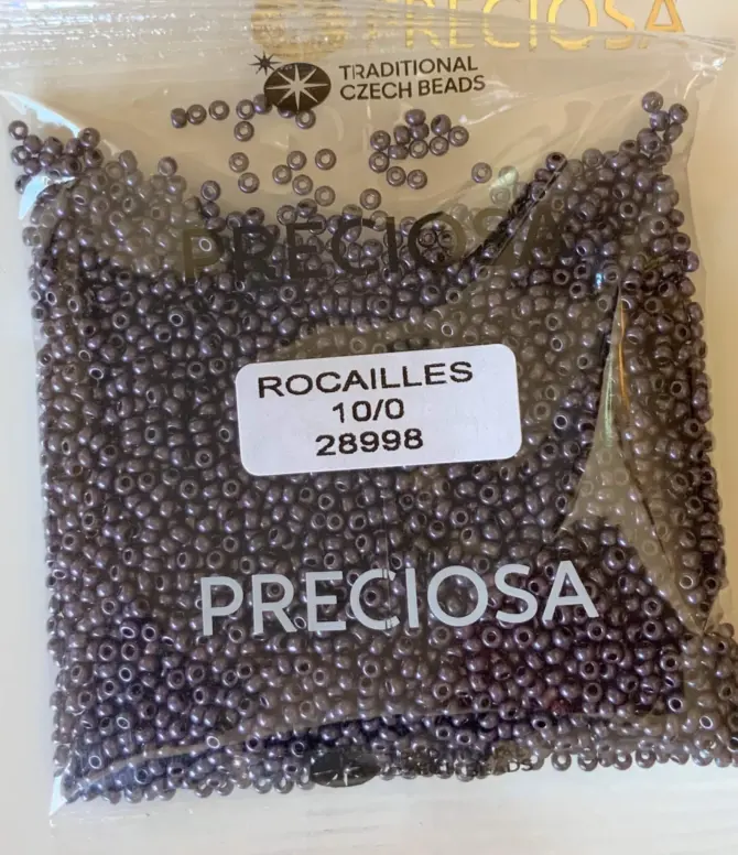 Preciosa Round Seed Beads 28998 10/0 3.5 Oz