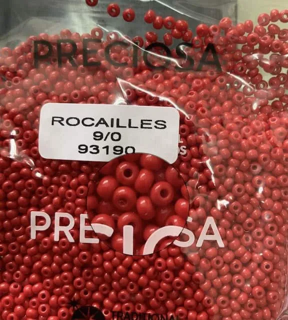 Preciosa Round Seed Beads 93190 9/0 3.5 Oz - Image 2
