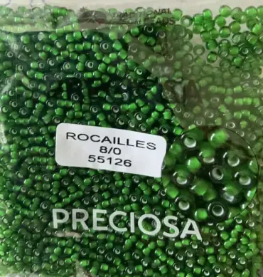 Preciosa Round Seed Beads 55126 8/0 3.5 Oz