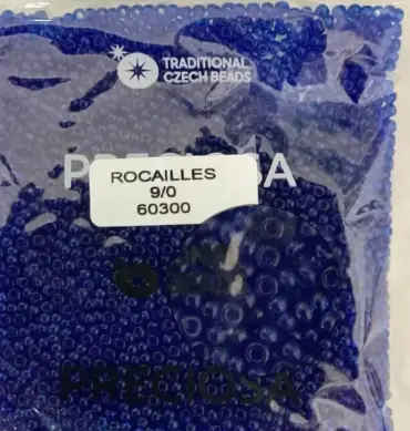 Preciosa Round Seed Beads 60300 9/0 3.5 Oz