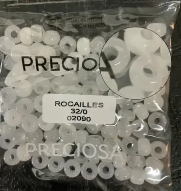 Preciosa Round Seed Beads 02090 32/0  3.5 Oz