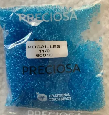 Preciosa Round Seed Beads 60010 11/0 3.5 Oz