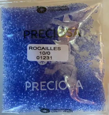 Preciosa Round Seed Beads 01231 10/0  3.5 Oz