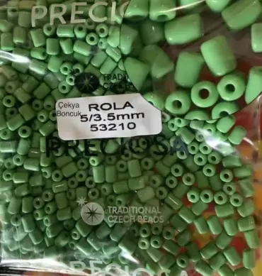 Preciosa Rola Beads 53210 5x3.5mm 3.5 Oz