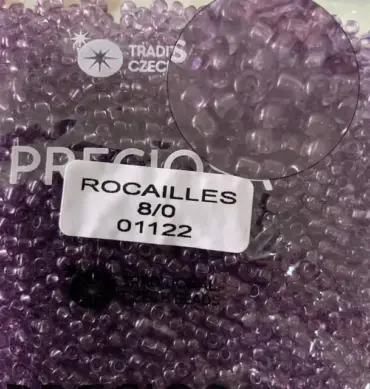 Preciosa Round Seed Beads 01122 8/0 3.5 Oz