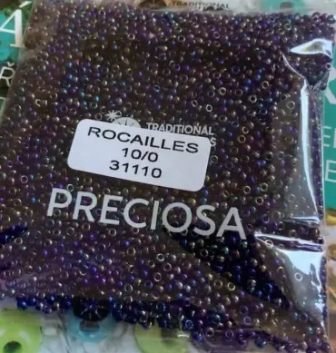 Preciosa Round Seed Beads 31110 10/0 3.5 Oz