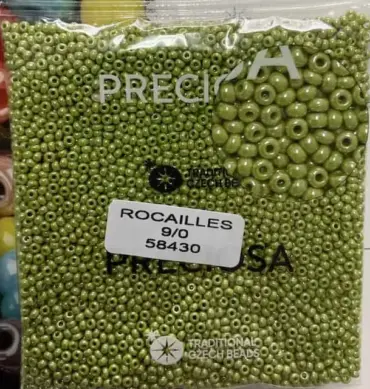Preciosa Round Seed Beads 58430 9/0 3.5 Oz