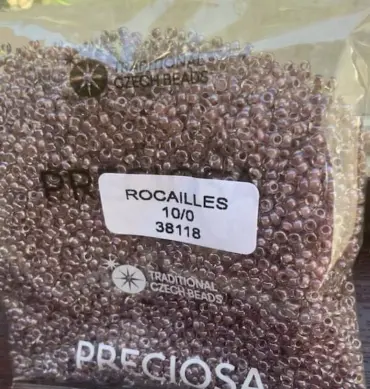 Preciosa Round Seed Beads 38118 10/0  3.5 Oz