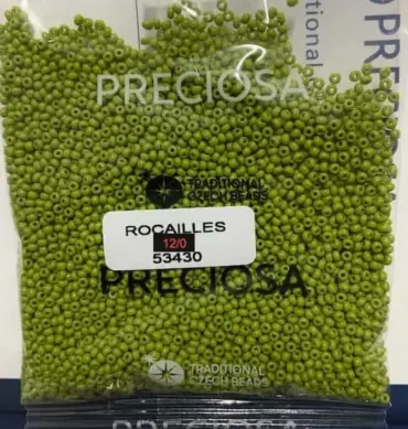 Preciosa Round Seed Beads 53430 12/0  3.5 Oz
