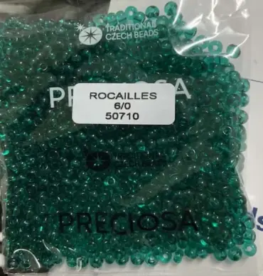 Preciosa Round Seed Beads 50710 6/0 3.5 Oz
