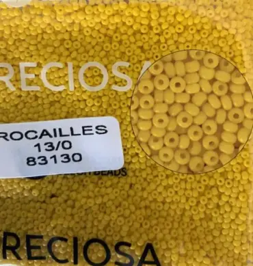 Preciosa Round Seed Beads 83130 13/0 3.5 Oz