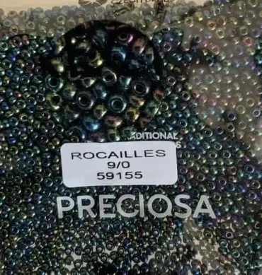 Preciosa Round Seed Beads 59155 9/0 3.5 Oz