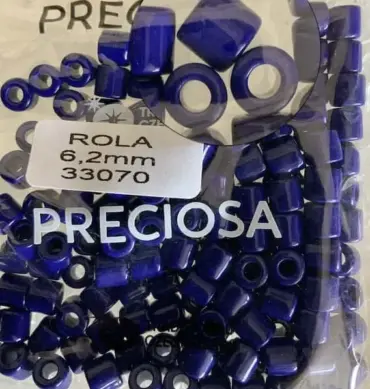 Preciosa Rola Beads 33070 6.2mm  3.5 Oz