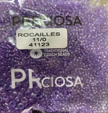 Preciosa Round Seed Beads 41123 11/0 3.5 Oz