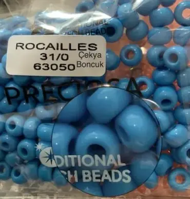 Preciosa Round Seed Beads 63050 31/0 3.5 Oz