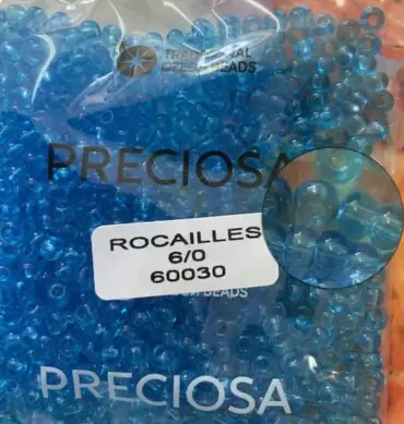 Preciosa Round Seed Beads 60030 6/0 3.5 Oz
