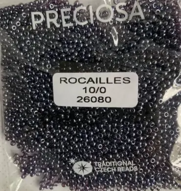 Preciosa Round Seed Beads 26080 10/0  3.5 Oz