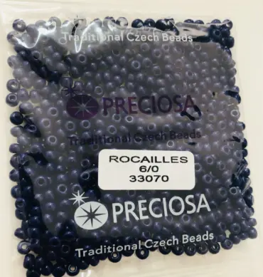 Preciosa Round Seed Beads 33070 6/0 3.5 Oz