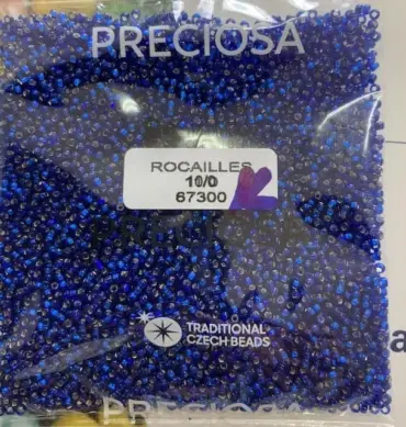 Preciosa Round Seed Beads 67300 10/0 3.5 Oz