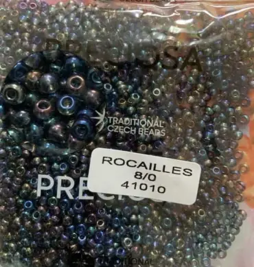 Preciosa Round Seed Beads 41010 8/0 3.5 Oz