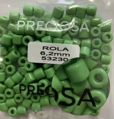 Preciosa Rola Beads 53230 6.2mm 3.5 Oz
