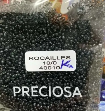 Preciosa Round Seed Beads 40010 10/0 3.5 Oz Square
