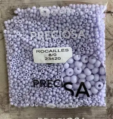 Preciosa Round Seed Beads 23420 8/0  3.5 Oz