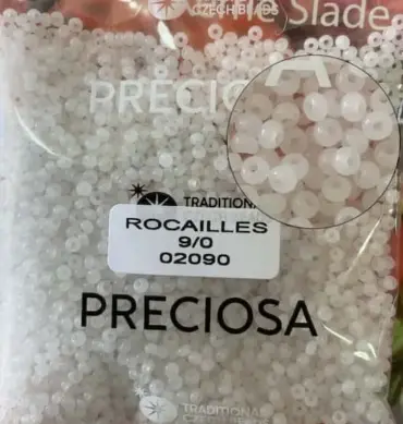 Preciosa Round Seed Beads 02090 9/0 3.5 Oz