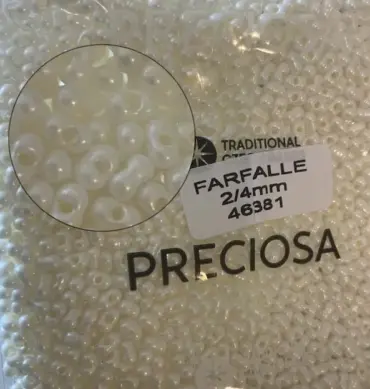 Preciosa Farfalle Beads 3.5 Oz 46381 2/4mm