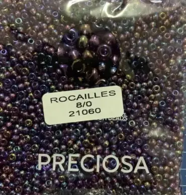 Preciosa Round Seed Beads 21060 8/0 3.5 Oz