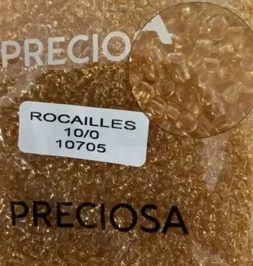 Preciosa Round Seed Beads 10705 10/0 3.5 Oz