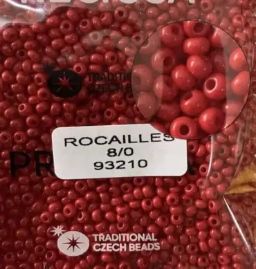 Preciosa Round Seed Beads 93210 8/0 3.5 Oz