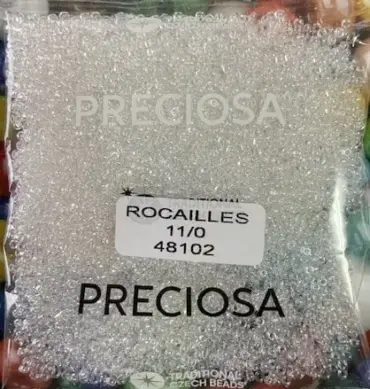 Preciosa Round Seed Beads 48102 11/0 3.5 Oz