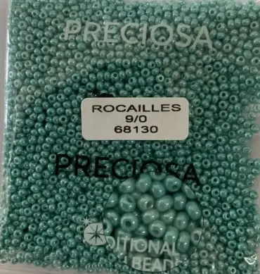 Preciosa Round Seed Beads 68130 9/0 3.5 Oz
