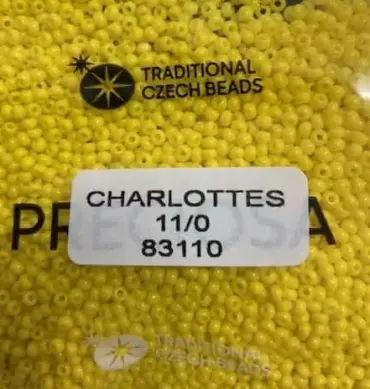 Preciosa Charlotte Seed Beads 83110 11/0 3.5 Oz