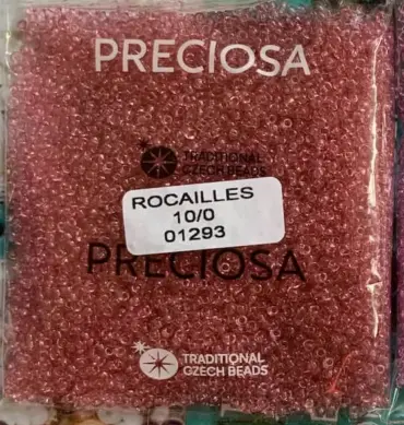 Preciosa Round Seed Beads 01293 10/0 3.5 Oz